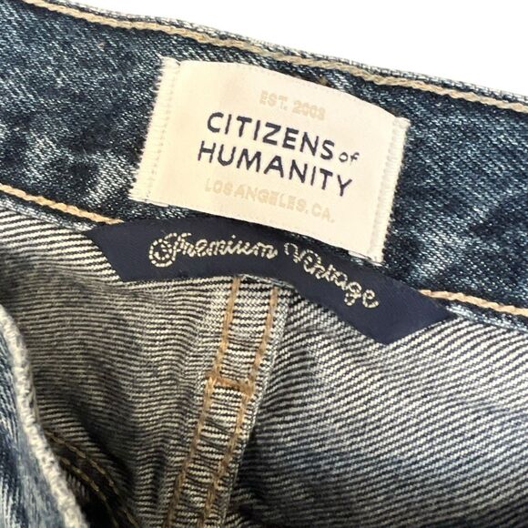 Citizens of Humanity Dahlia Jeans Women’s 32 Medium Wash Bow Leg Ankle casual - Picture 7 of 10